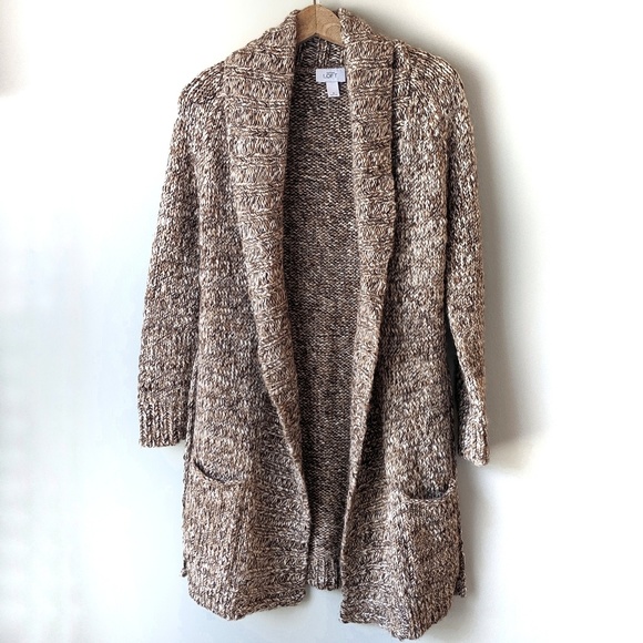 LOFT Sweaters - LOFT Chunky Knit Long Cardigan Sweater Duster Coat